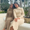 Zip Turtle neck sweatshirt set