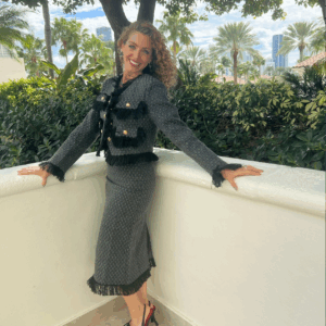 Fringe Tweed Blazer Set