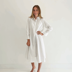 Casual Button Down Dress